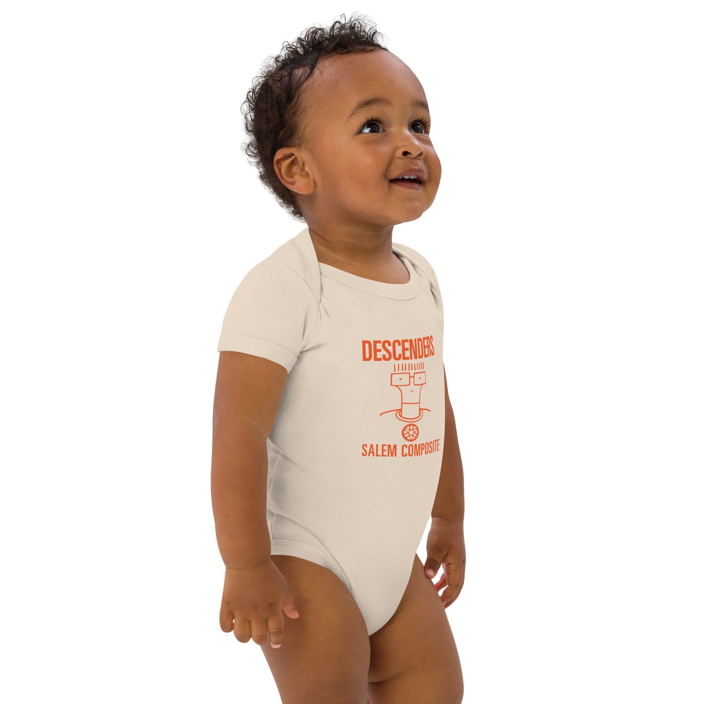 Freshly hatched: Organic cotton baby bodysuit